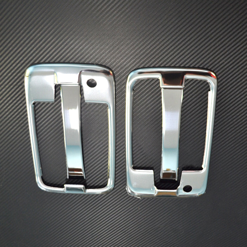 Caches de poignées de porte emboutis – acier inoxydable, jeu de 4 pièces, adapté pour Isuzu