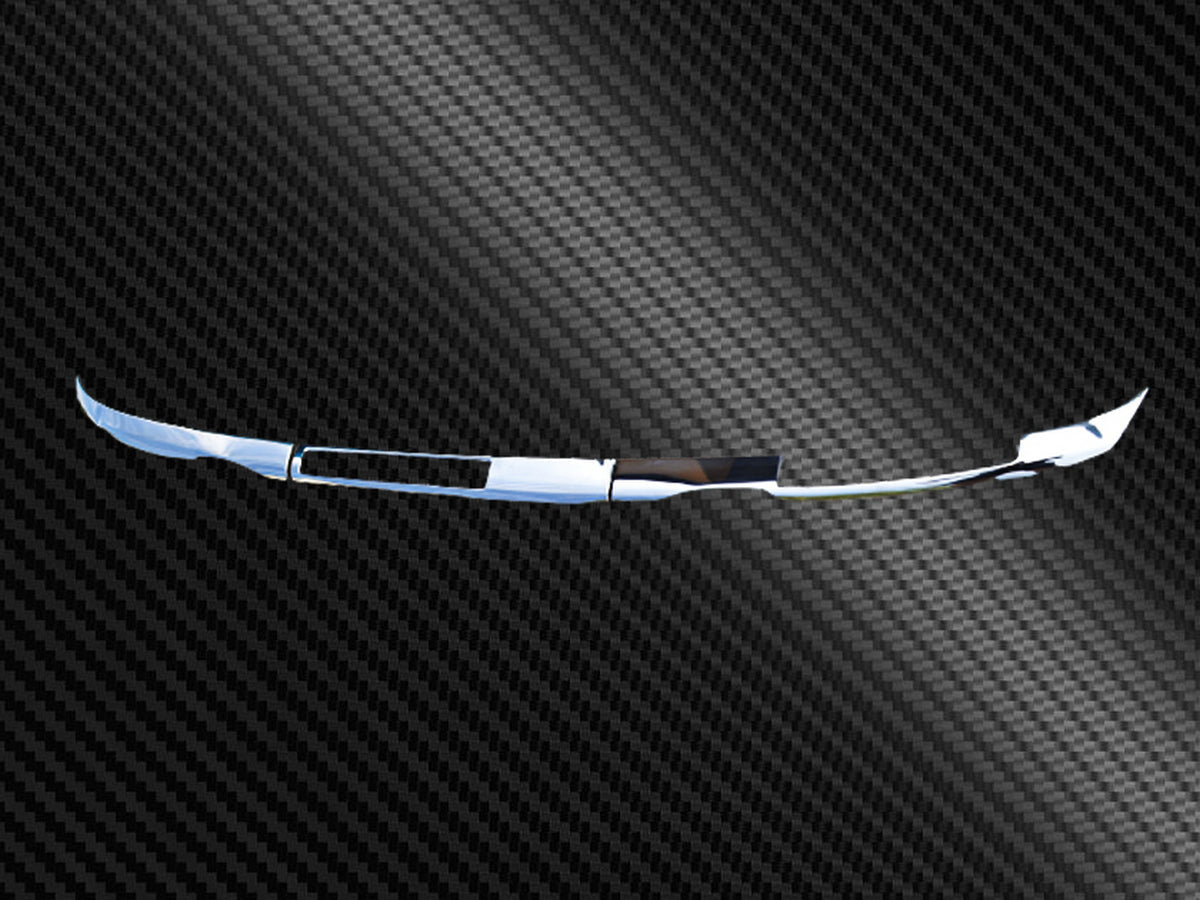 Kit de décoration de pare-brise en acier inoxydable – 3 pièces, adapté pour Scania R 2004–2016