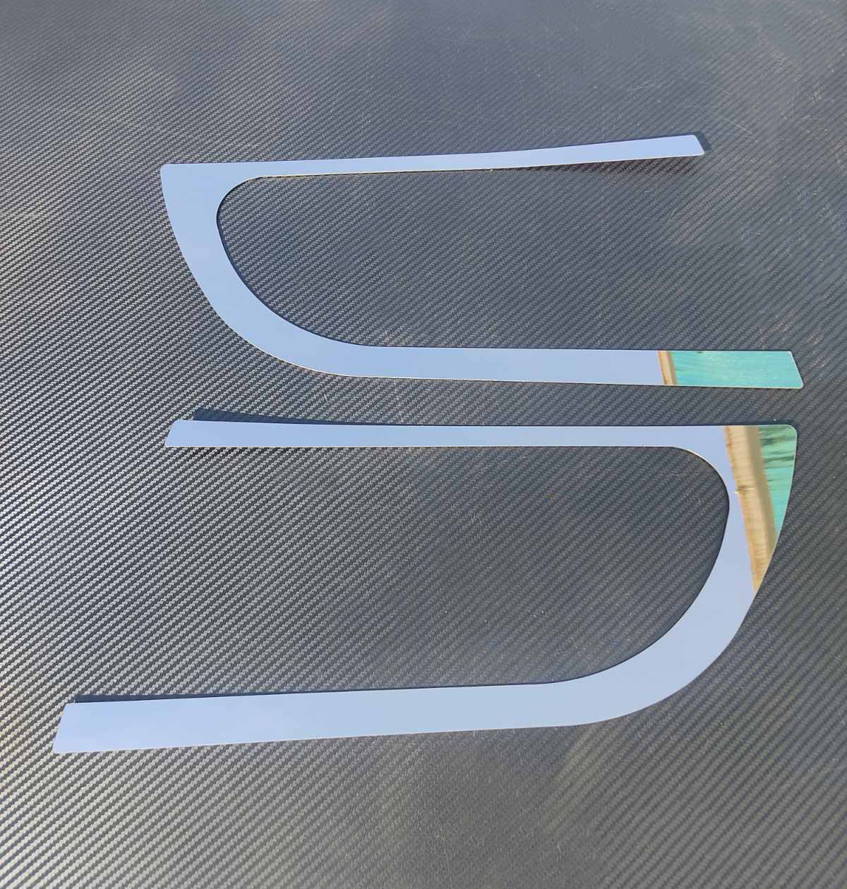 Enjoliveurs de poignées de porte extérieures adaptés pour Volvo FH4 2013+ – Jeu gauche et droit chromé nickel