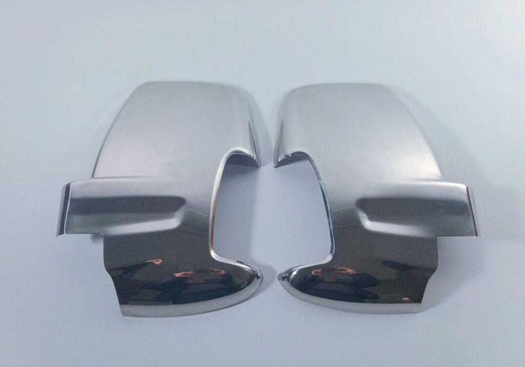 Coques de rétroviseurs chromées – adapté pour Ford Transit 2014+, plastique ABS