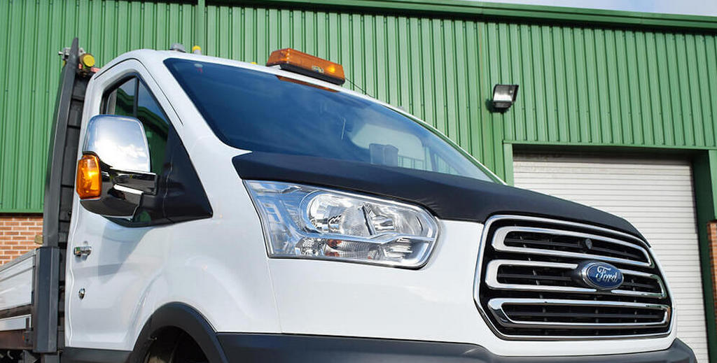 Coques de rétroviseurs chromées – adapté pour Ford Transit 2014+, plastique ABS