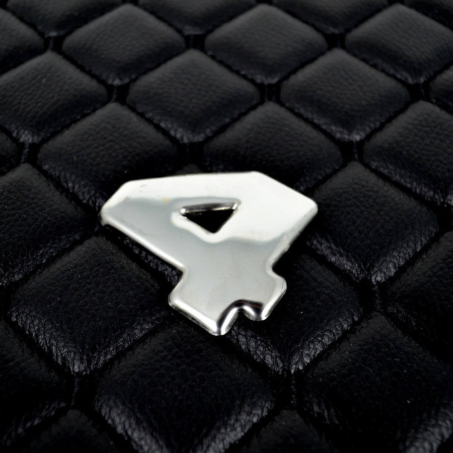 Décoration chiffre 4 en métal – Pièce unique