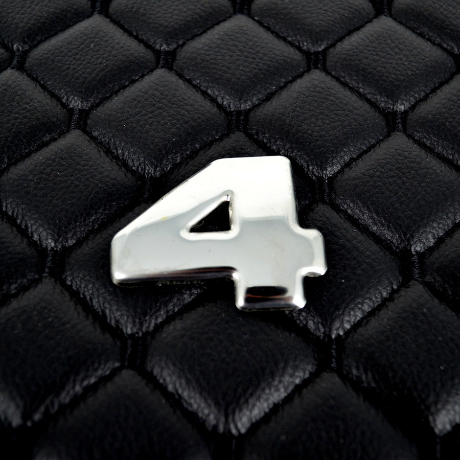 Décoration chiffre 4 en métal – Pièce unique