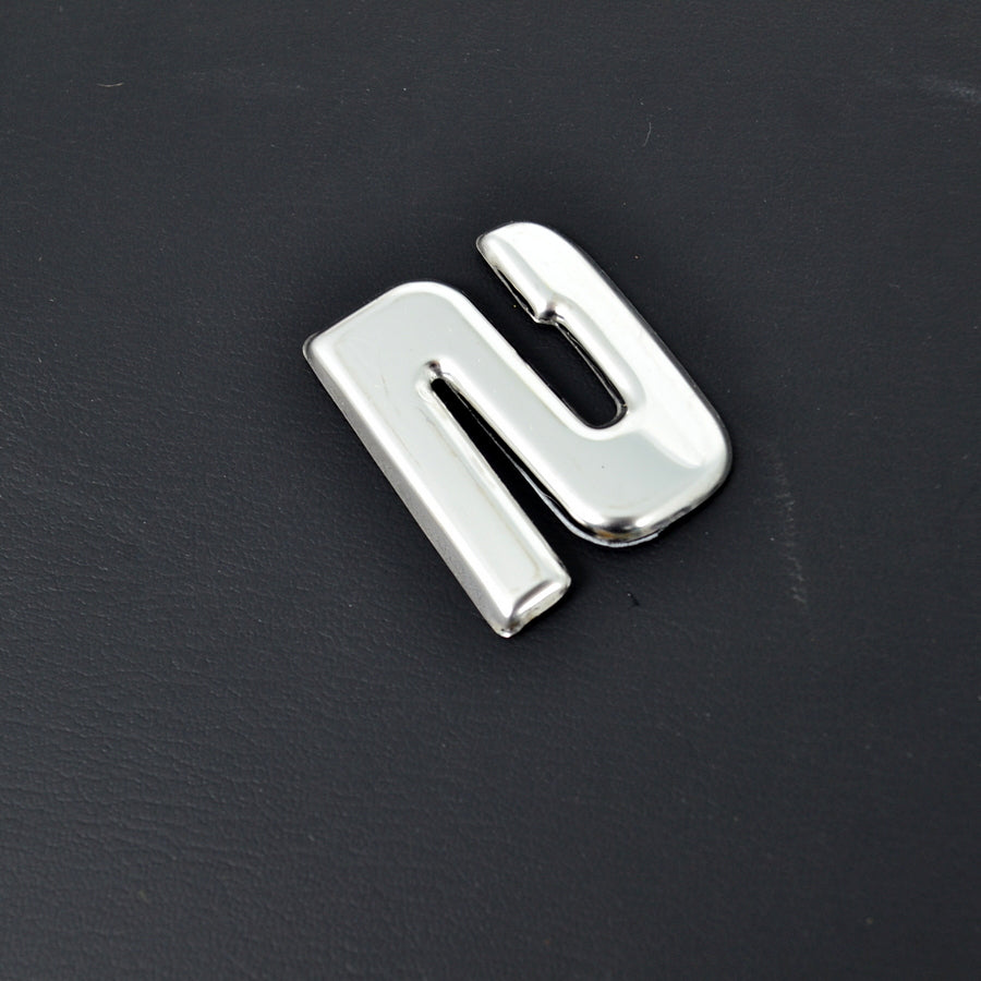 Metal Number 2 Decoration – suitable for Scania S/R 2017+