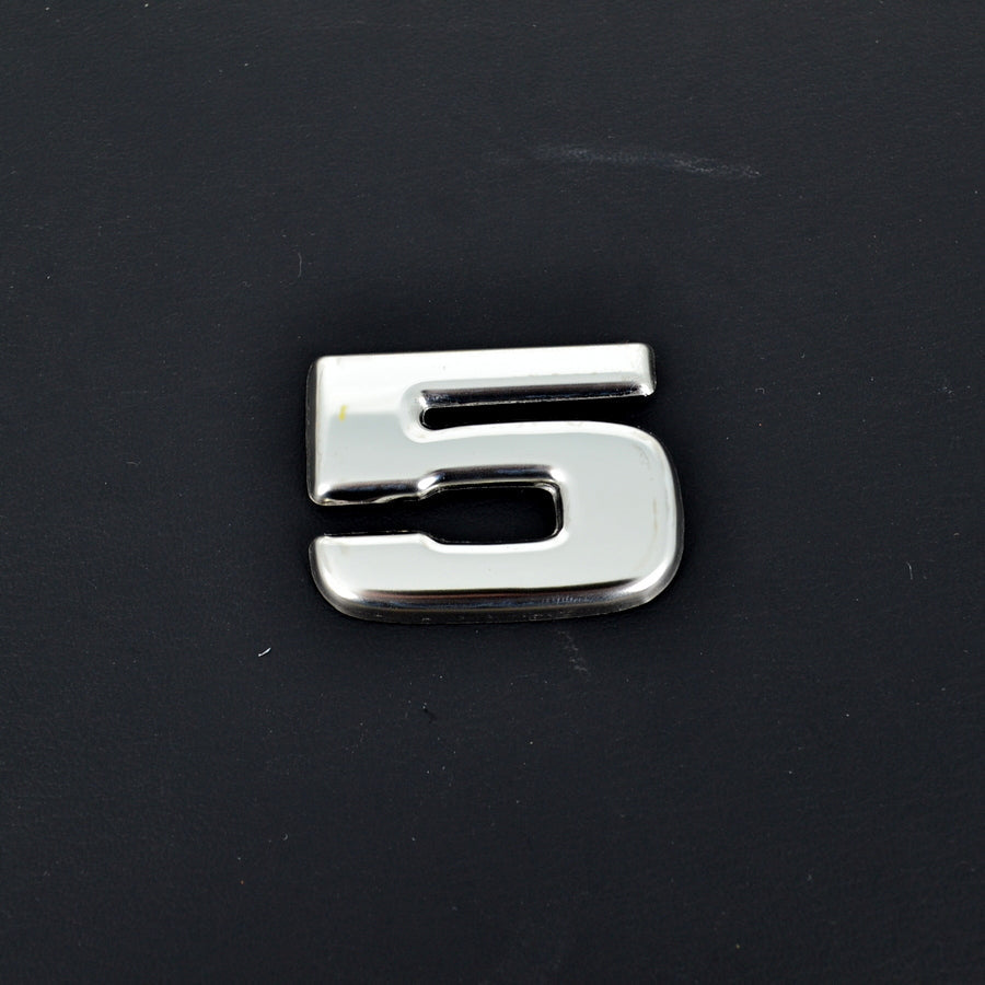 Metal Number 5 Decoration – suitable for Scania S/R 2017+