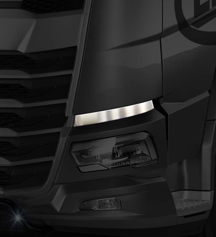 Enjoliveur de spoiler de projecteur antibrouillard – adapté pour DAF XF, XG, XG+
