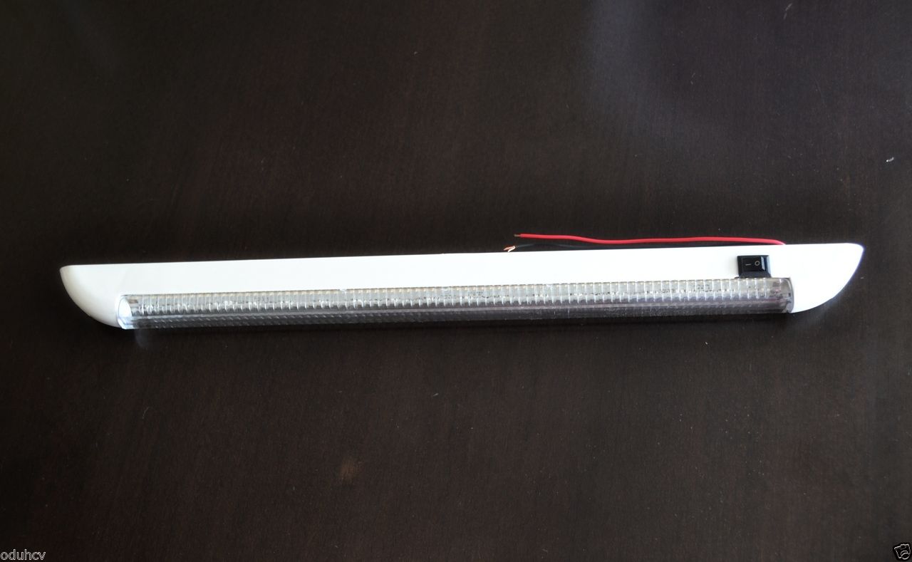 Longue lampe LED blanche 24 V – Feu auxiliaire de gabarit pour véhicules utilitaires