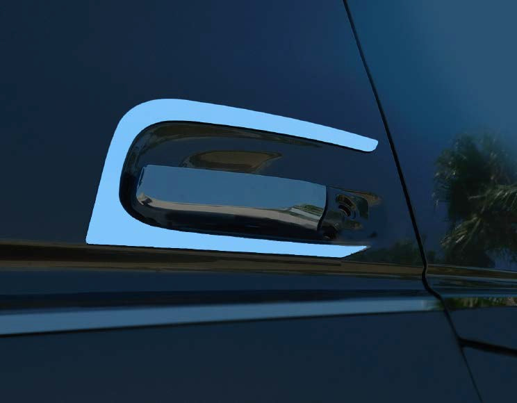 Enjoliveurs de poignées de porte extérieures adaptés pour Volvo FH4 2013+ – Jeu gauche et droit chromé nickel