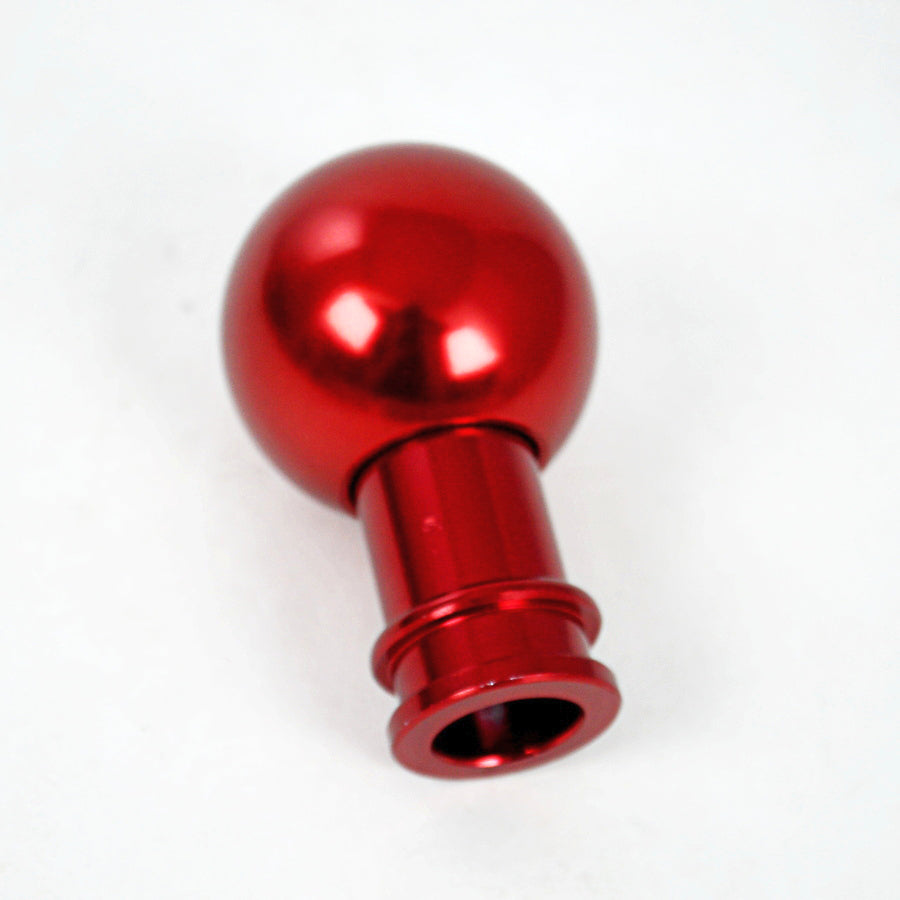 Pommeau de levier de vitesses en aluminium – Rouge universel pour boîte manuelle