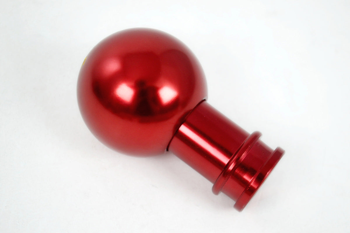Pommeau de levier de vitesses en aluminium – Rouge universel pour boîte manuelle