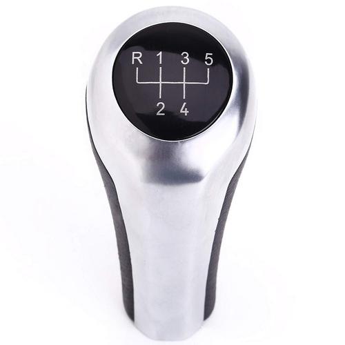 Pommeau de levier de vitesses nickel – 6 rapports, adapté pour BMW E30/E36/E39/E46