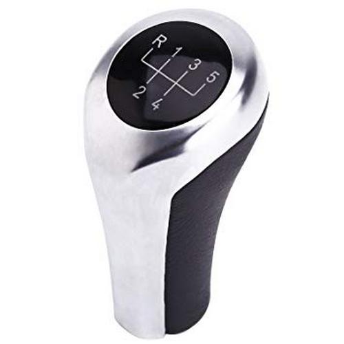 Pommeau de levier de vitesses nickel – 6 rapports, adapté pour BMW E30/E36/E39/E46