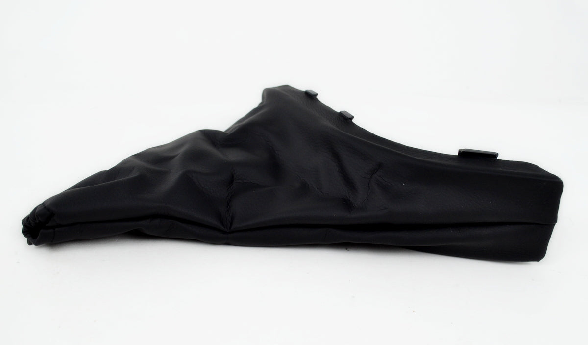 Soufflet de levier de vitesse – cuir synthétique (éco-cuir) noir, adapté pour Opel Astra G