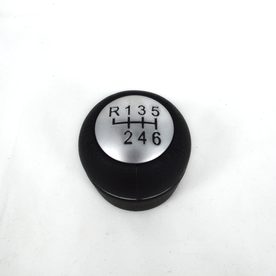 Pommeau de levier de vitesses – adapté pour Alfa Romeo 159, 6 rapports, cuir synthétique (éco-cuir) noir