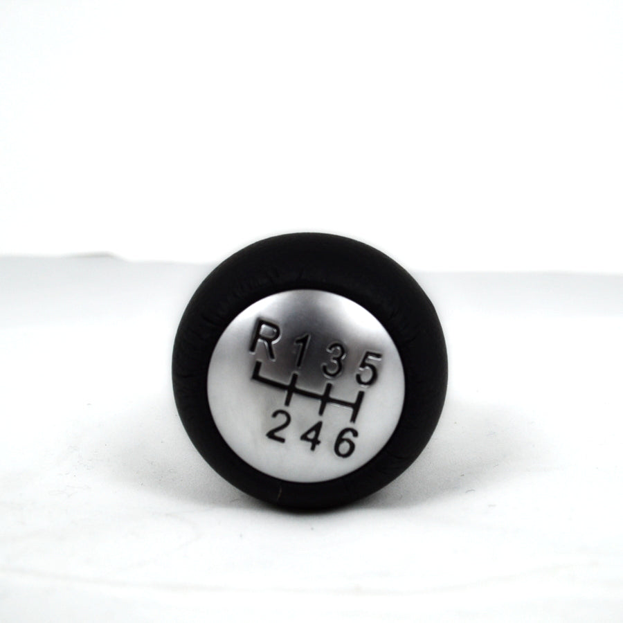 Pommeau de levier de vitesses – adapté pour Alfa Romeo 159, 6 rapports, cuir synthétique (éco-cuir) noir