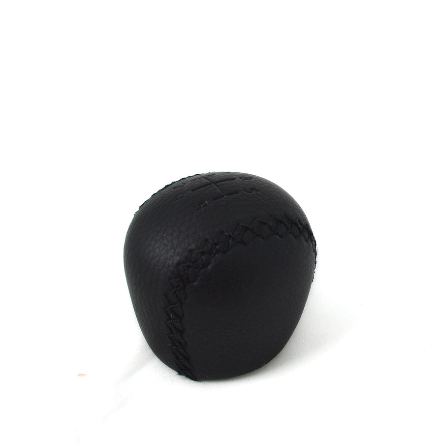 Pommeau de levier de vitesses – adapté pour SAAB 9-5, 5 rapports, cuir synthétique (éco-cuir) noir