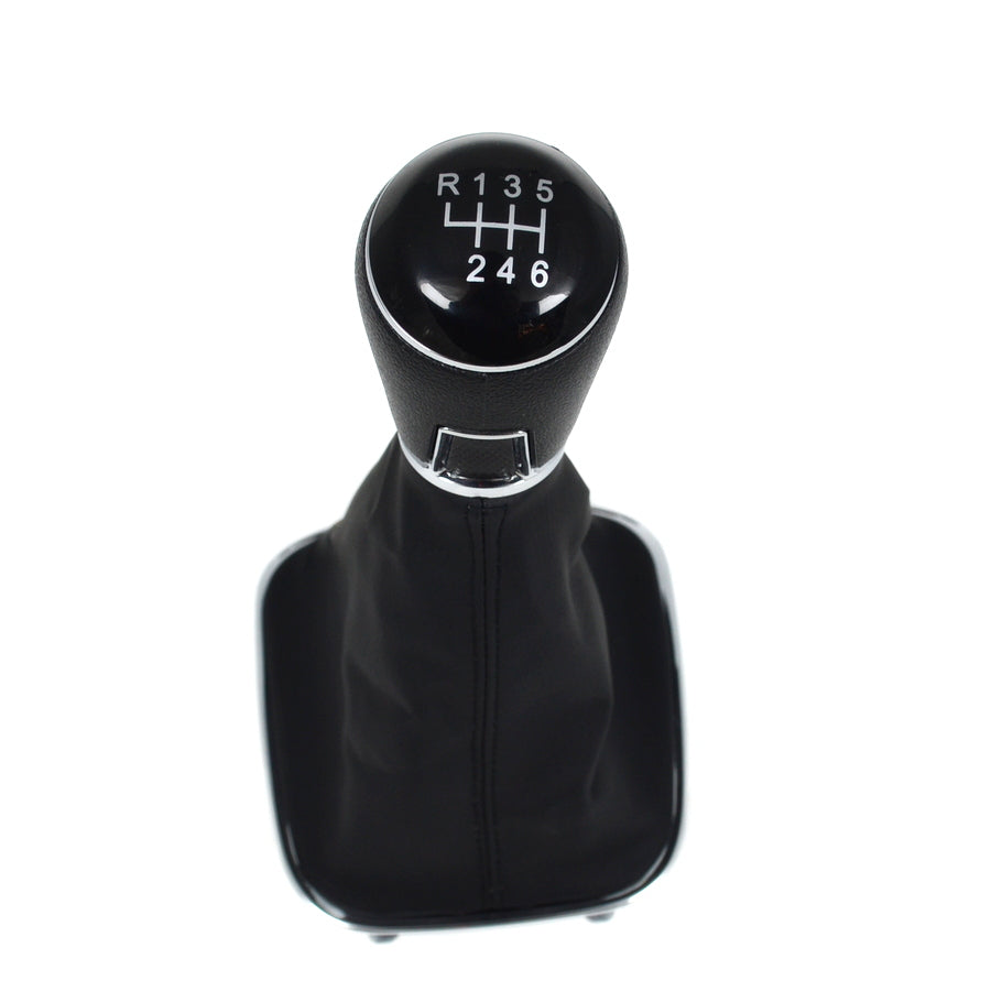 Pommeau de levier de vitesse avec soufflet et embase – 6 vitesses, adapté pour VW Polo 2011–2017