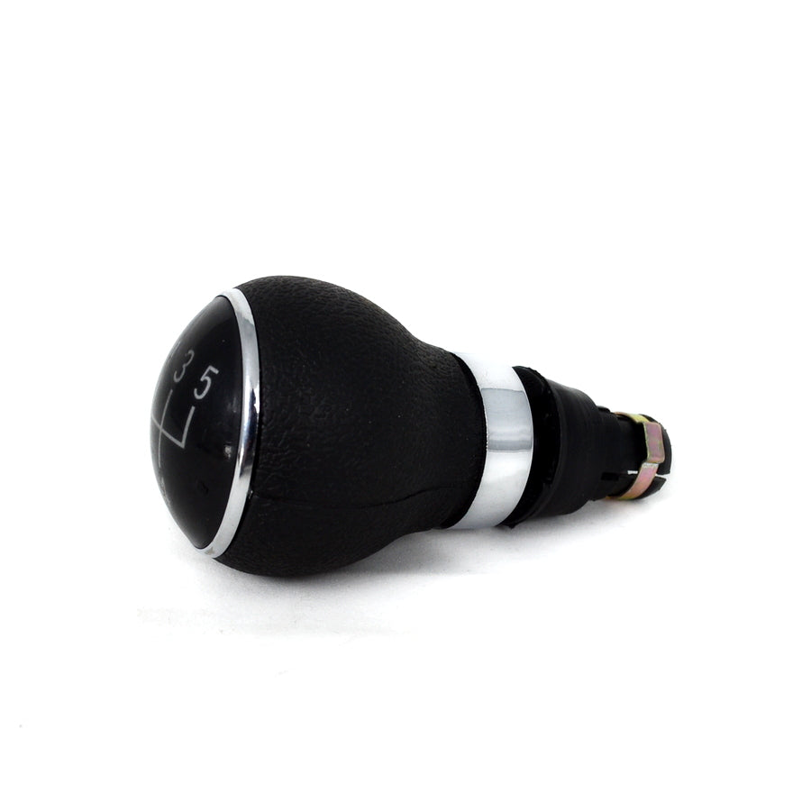 Pommeau de levier de vitesses – 5 rapports, plastique noir, marche arrière avant la 1ère, adapté pour VW Golf 5