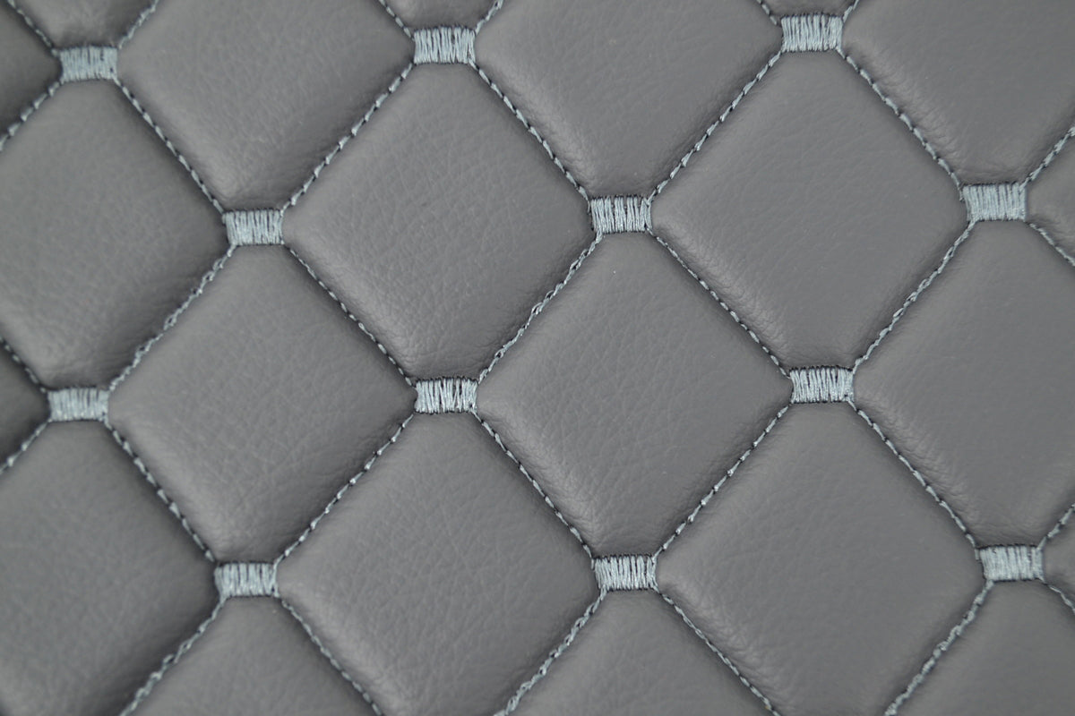 Armaturenbrettmatte – Kunstleder (Eco-Leder), dunkelgrau, geeignet für Scania R 2009–09/2016