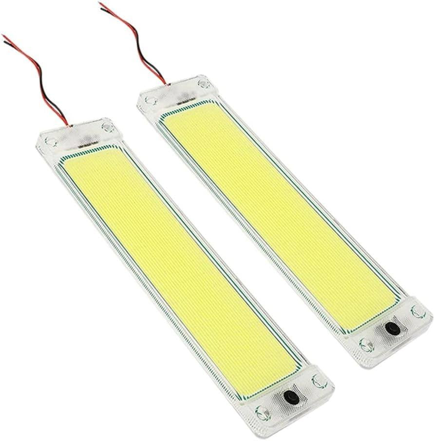 Plafonnier intérieur LED, blanc froid, 25 x 5 cm, 12/24 V avec interrupteur Marche/Arrêt