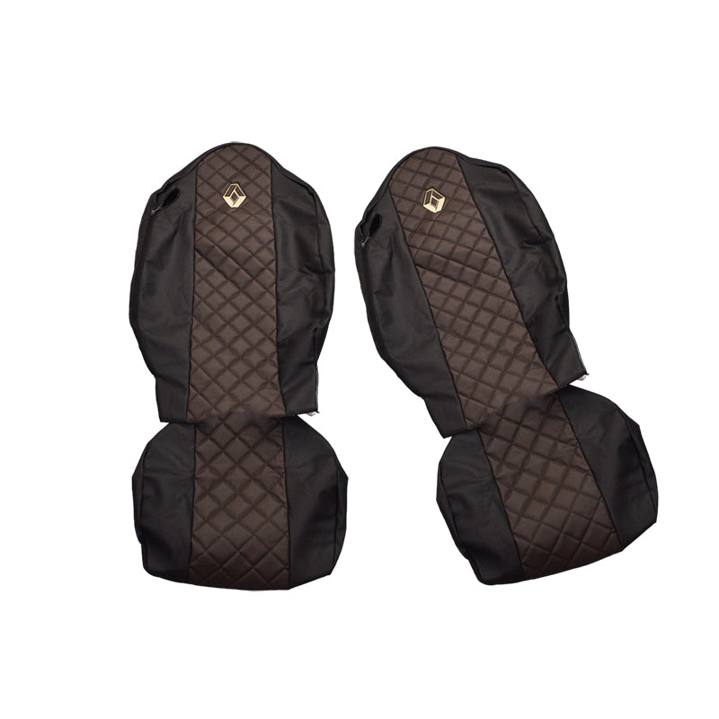 Housses de siège adaptées pour Renault T (2021+) – Marron