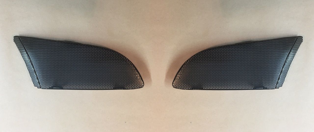 Jeu de calandres type « double haricot » – Paire complète de grilles avant de remplacement