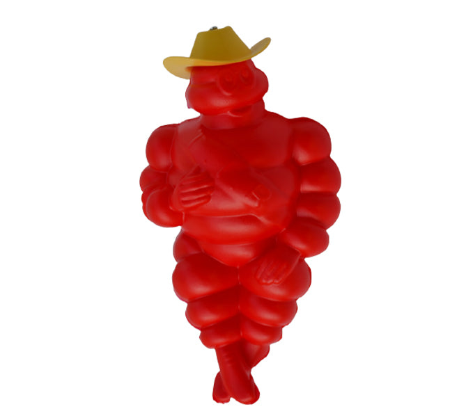 Figure lumineuse de style Michelin, rouge, 300 mm, objet décoratif en plastique