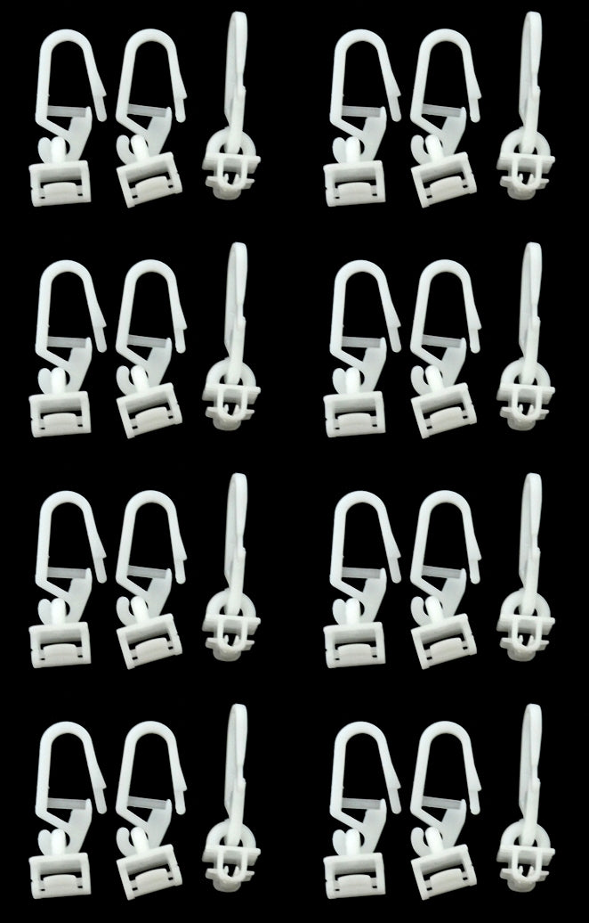 Crochets de rideaux pour vans – Jeu de 25 crochets intérieurs de remplacement
