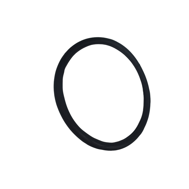 Housse de volant noire 47 cm en cuir synthétique