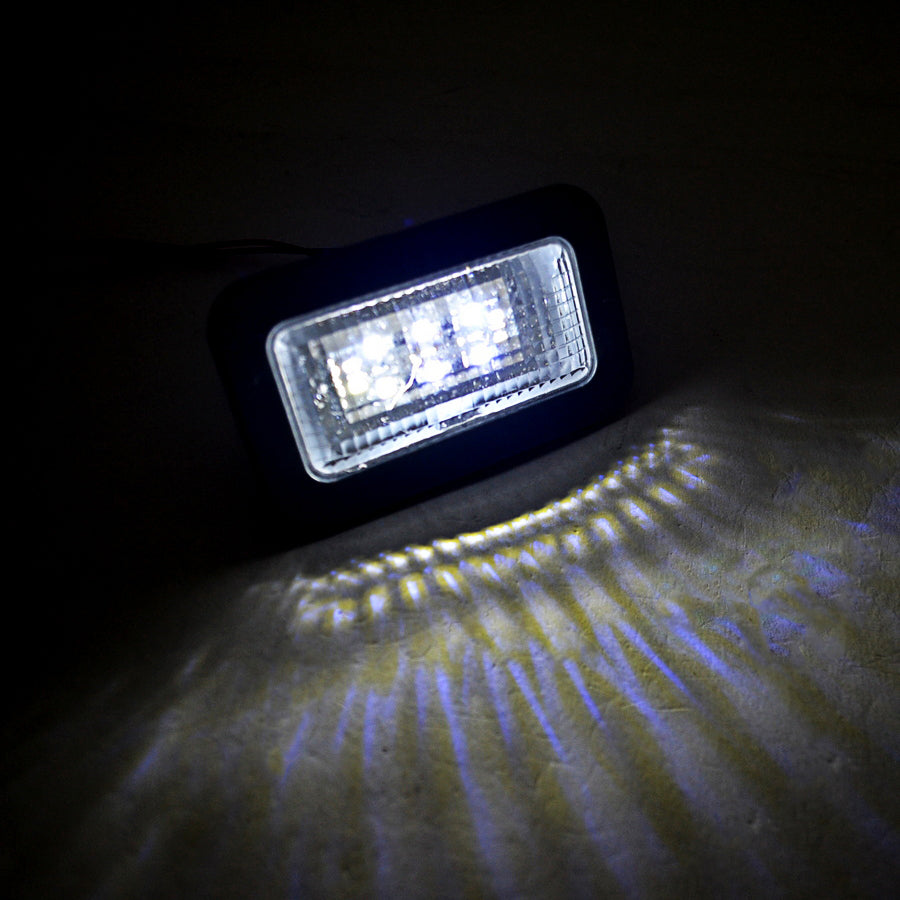 LED Φωτιστικό Σήμανσης Πόρτας κατάλληλο για Mercedes – Λευκό, 24V, Σετ 2 τεμαχίων