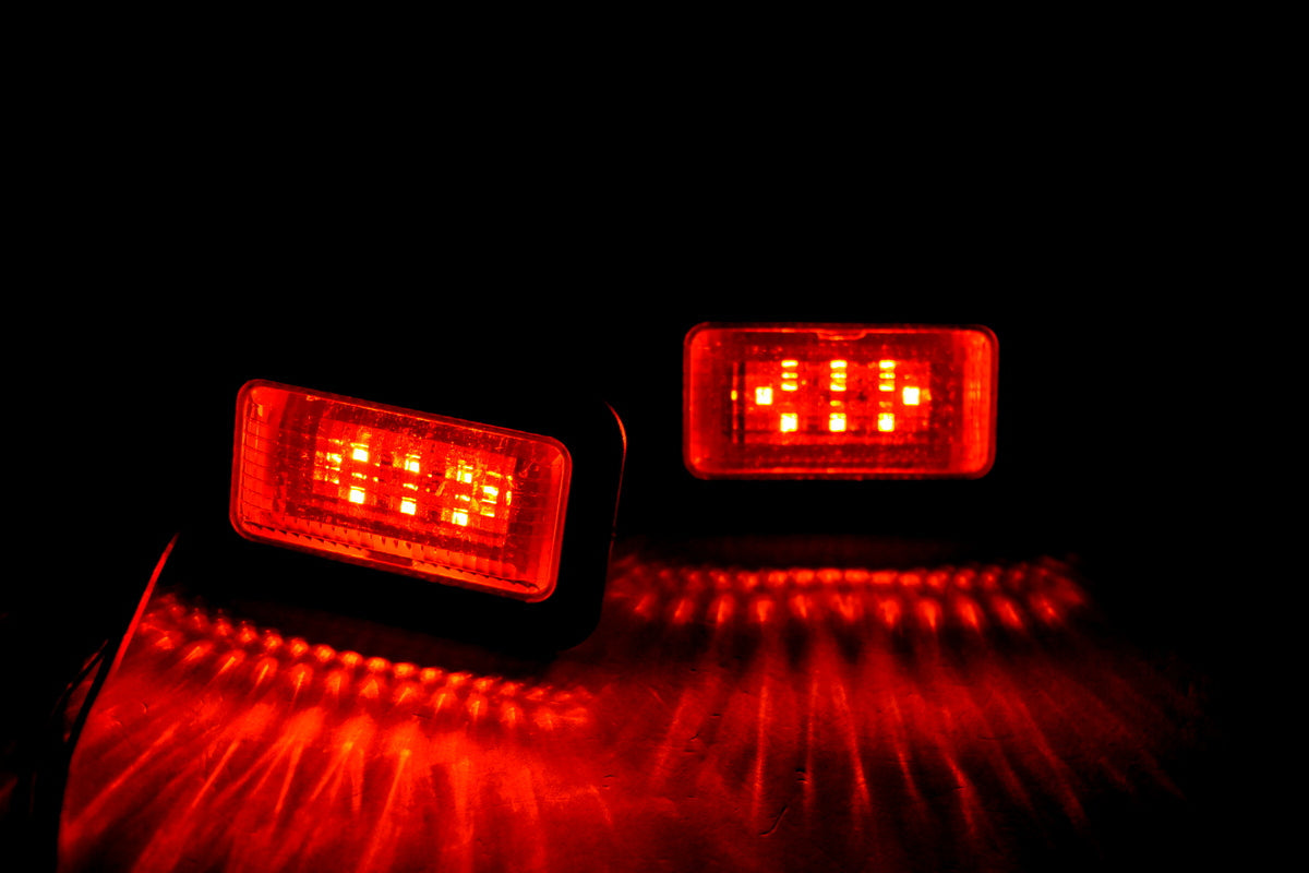 Feu de balisage de porte jaune – adapté pour Mercedes