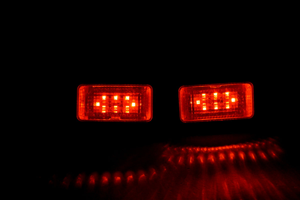 Feu de position de porte jaune – adapté pour véhicules Mercedes