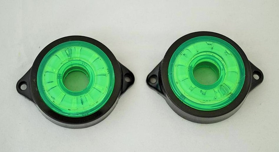 Feu de position rond à LED, séquentiel vert, 12 V