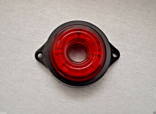 Feu de gabarit latéral LED rond rouge 12 V avec effet de défilement