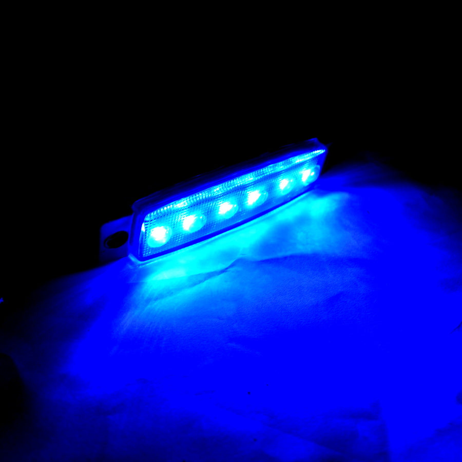 Feu de gabarit bleu 12V lampe témoin extérieure