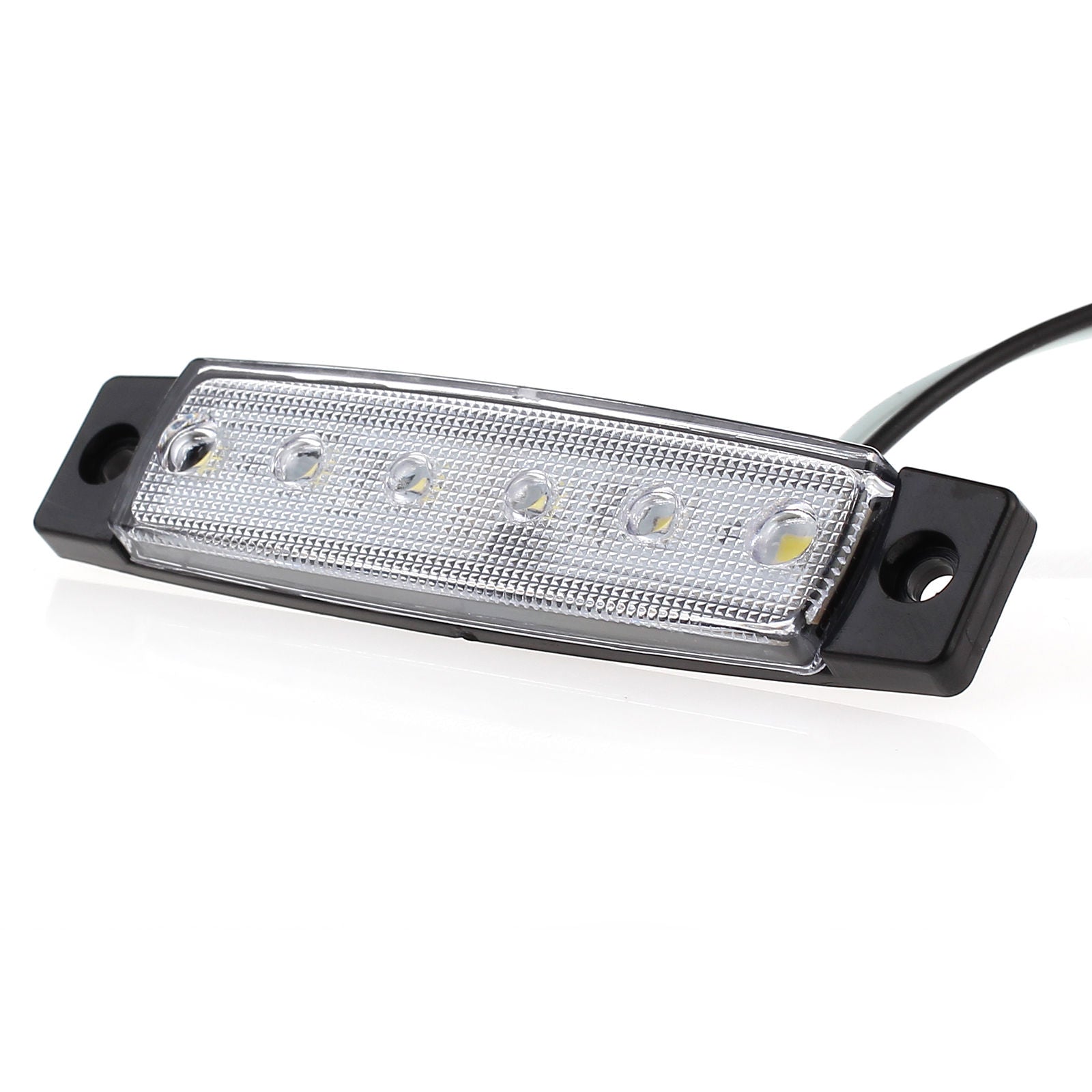 Feu de gabarit blanc 12 V pour véhicules et remorques