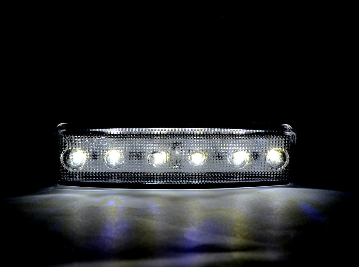 Feu de gabarit blanc 24V pour camions et remorques