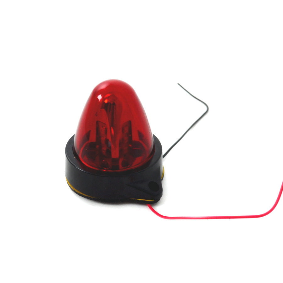 Feu de gabarit conique, 12 LED rouges, lampe de position extérieure 24 V