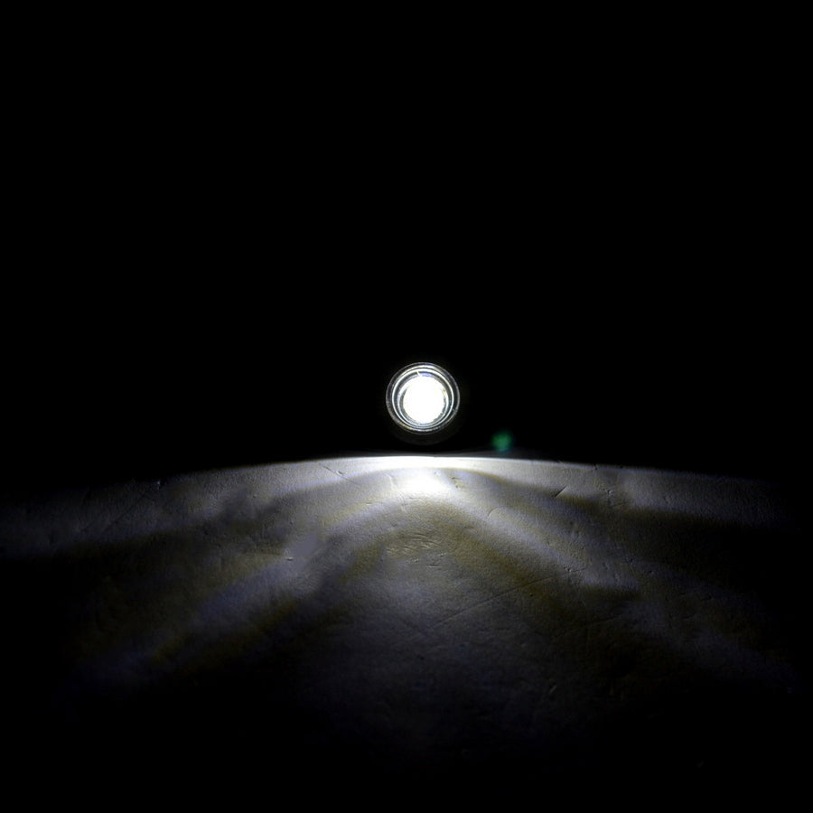 Feu de position LED rond blanc type Eagle Eye, 12/24 V, 25 mm x 20 mm, câble 750 mm