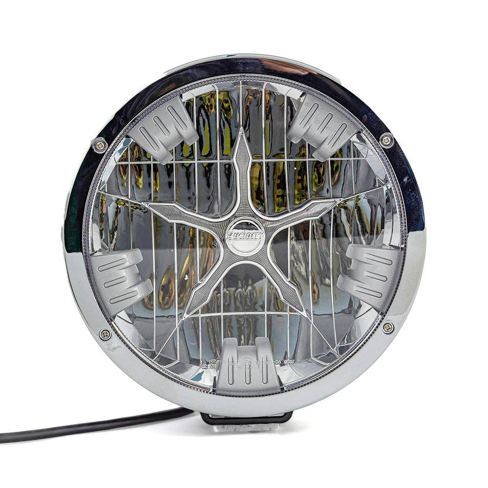 Projecteur longue portée antibrouillard à LED – 50 W, boîtier 25 cm