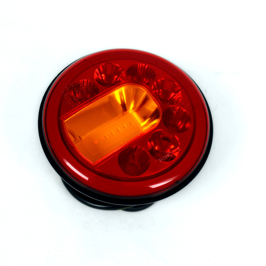 Μικρό πίσω φως LED τύπου hamburger δεξί 12 cm 12/24 V