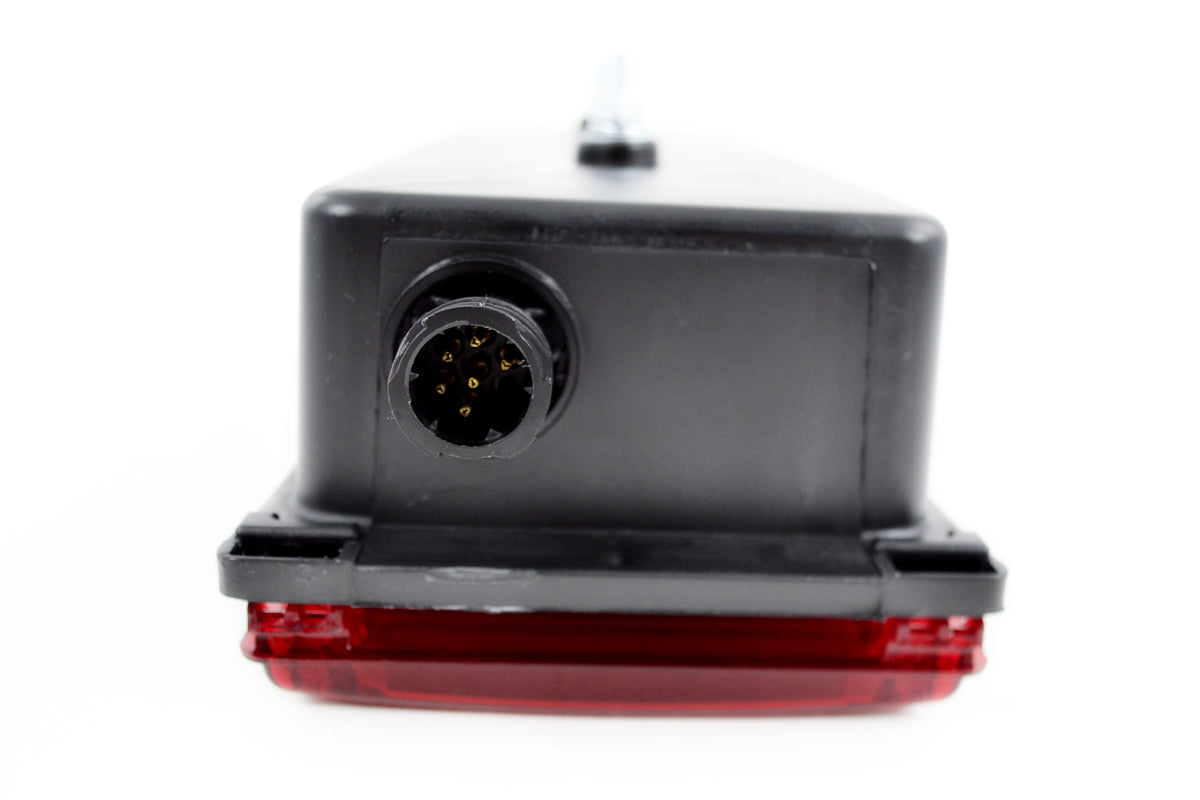 Feu arrière gauche avec éclairage de plaque d’immatriculation – adapté pour Volvo FE/FL, 2001‑on