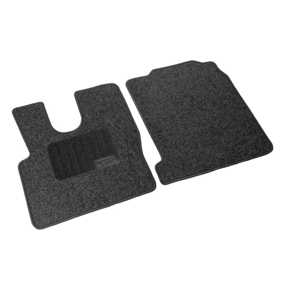 Jeu de tapis de sol en moquette – adapté pour DAF CF (07/2013+) et DAF XF 106 (10/2012–05/2021), 2 pièces