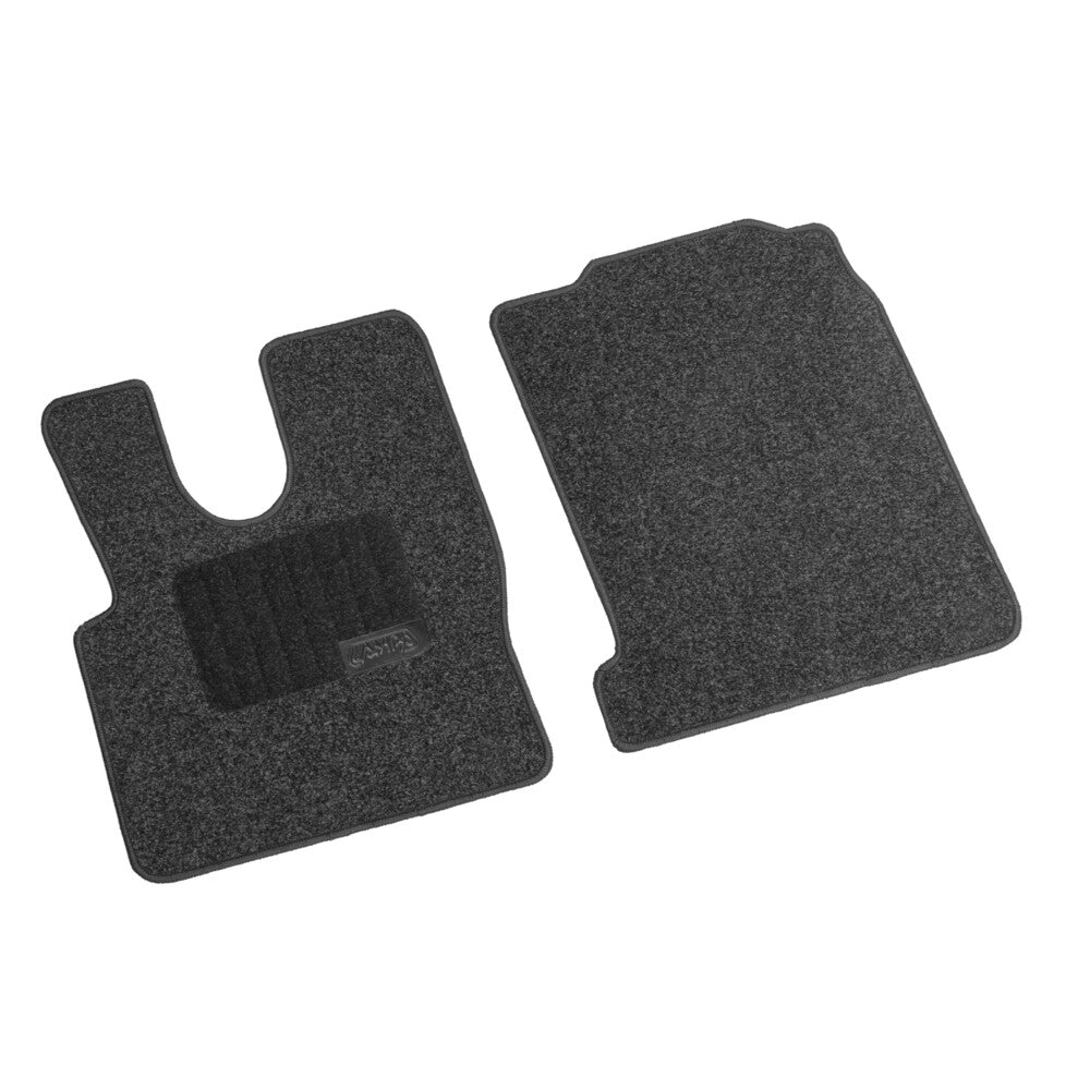 Jeu de tapis de sol en moquette – 2 pièces, adapté pour DAF 95XF / CF65 / CF75 / CF85 / XF105 / XF95 (1997–2014)