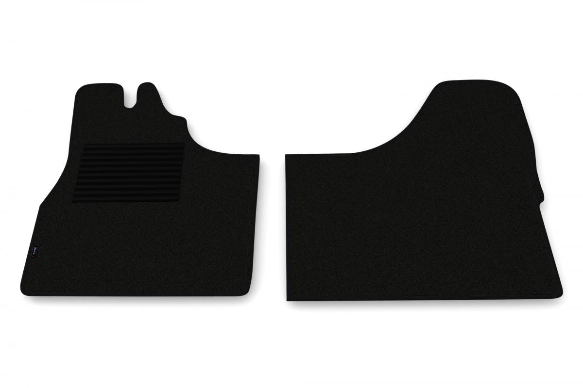 Carpet Floor Mat Set – suitable for Renault Master II 2003–2010, 2-Piece, Black