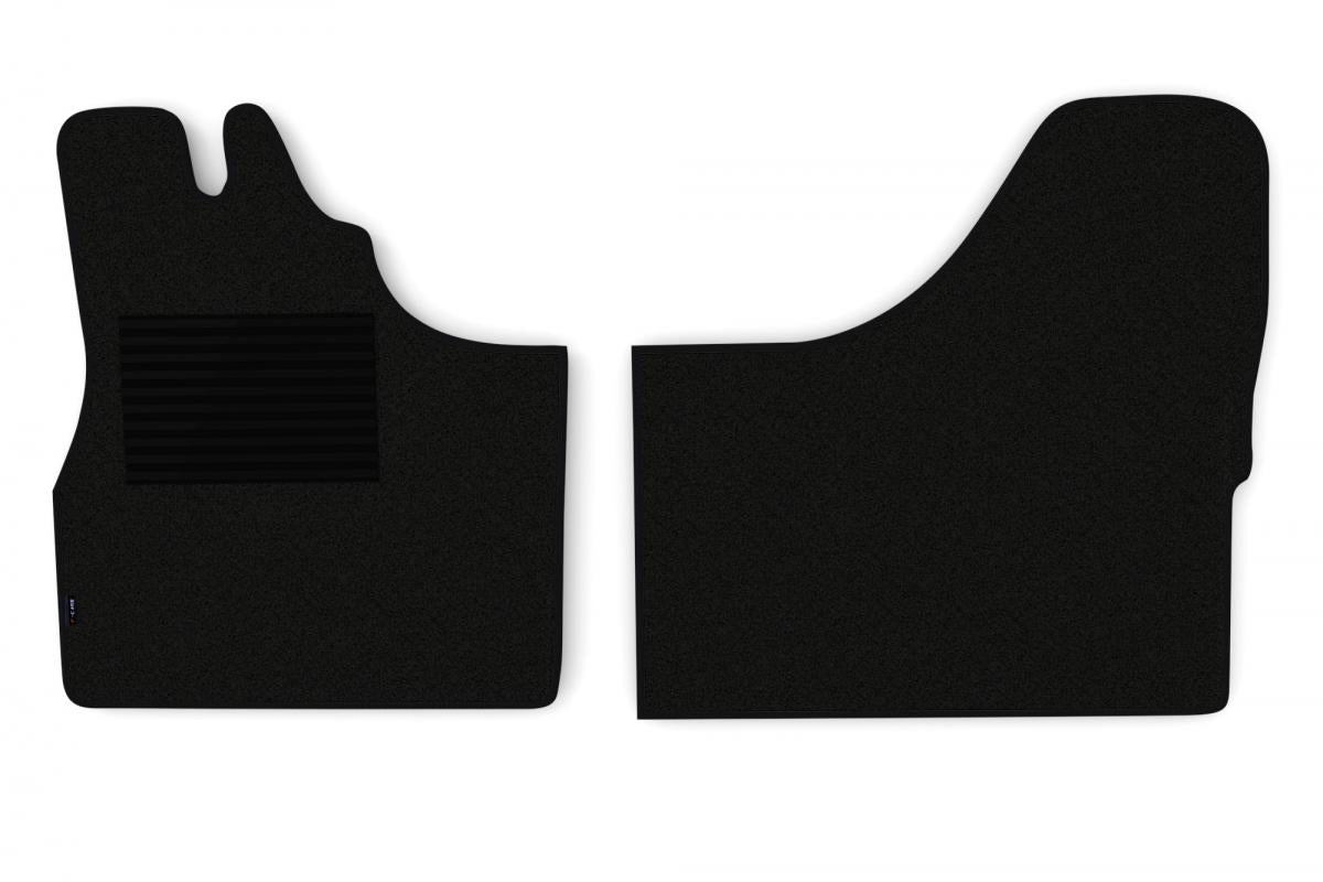 Carpet Floor Mat Set – suitable for Renault Master II 2003–2010, 2-Piece, Black