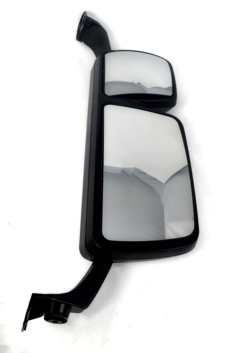 Left Exterior Mirror Suitable for Mercedes Actros MP4 – 24V, Motorized Adjustment, Grey Cap