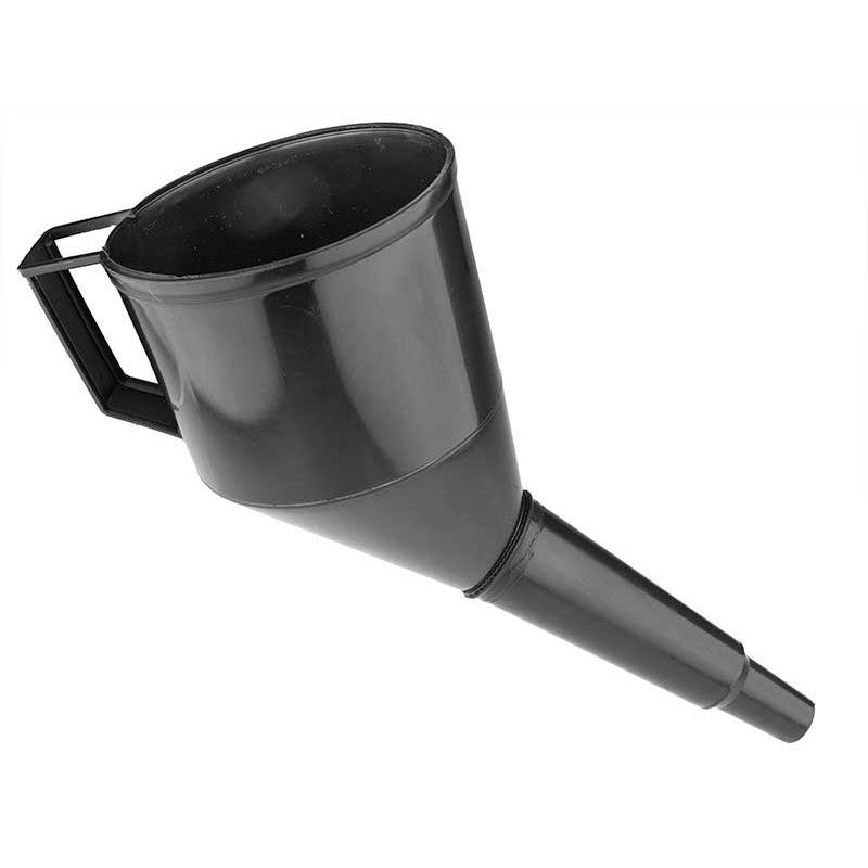 Entonnoir à carburant en PVC, diamètre 145 mm avec bec rigide 165 mm