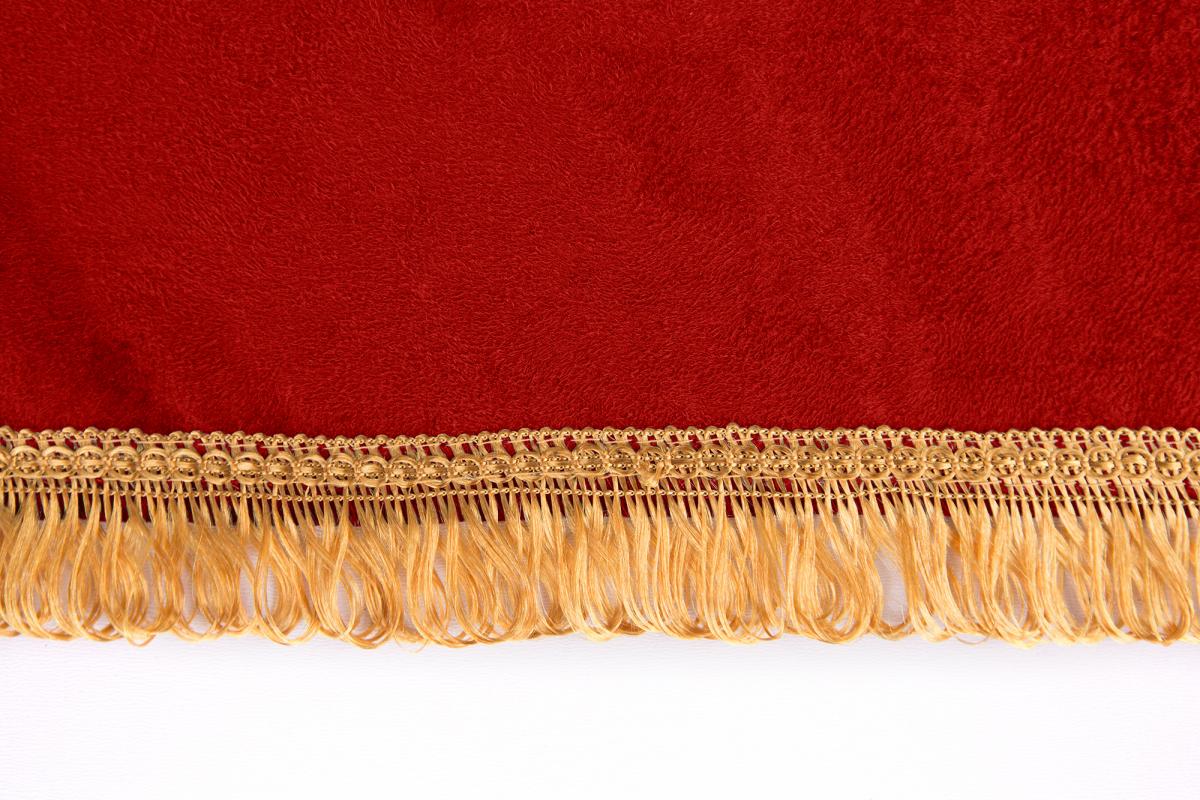 Класически 3-в-1 комплект пердета за камион – подходящ за Mercedes Actros MP4 Big Space Cab 2011–2019, червен