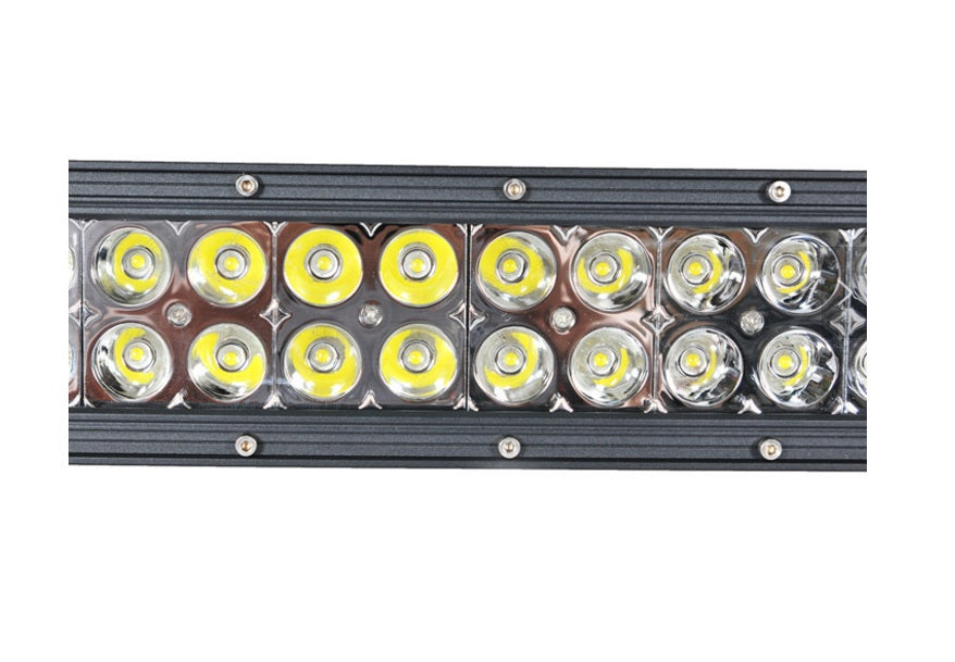 Rampe lumineuse LED incurvée, 300 W, 129 cm, 12/24 V, homologuée ECE